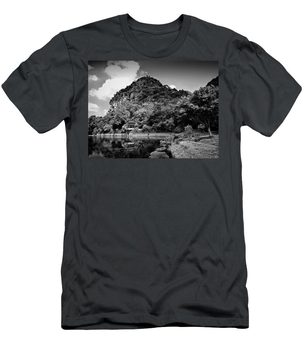 China T-Shirt featuring the photograph China Guilin landscape scenery photography #11 by Artto Pan