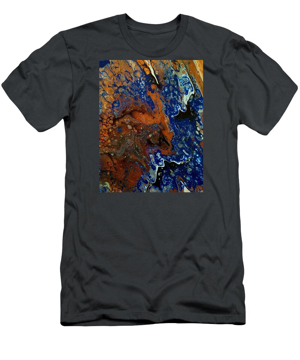 Abstract T-Shirt featuring the painting #137 #137 by Gerry Smith