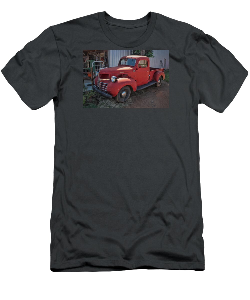 Dodge T-Shirt featuring the photograph 1940s Dodge Pickup by Buck Buchanan