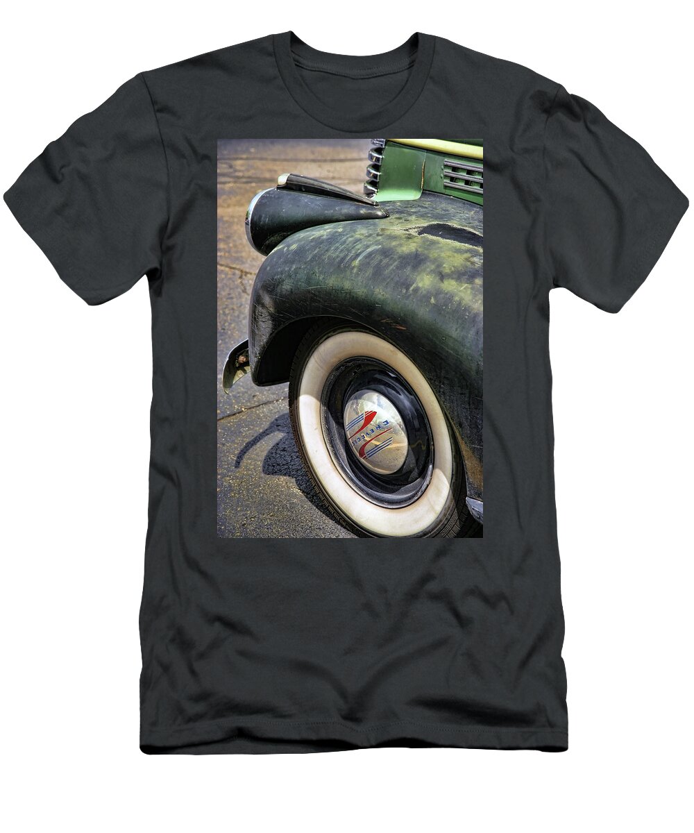 1946 T-Shirt featuring the photograph 1946 Chevy Pick Up by Gordon Dean II