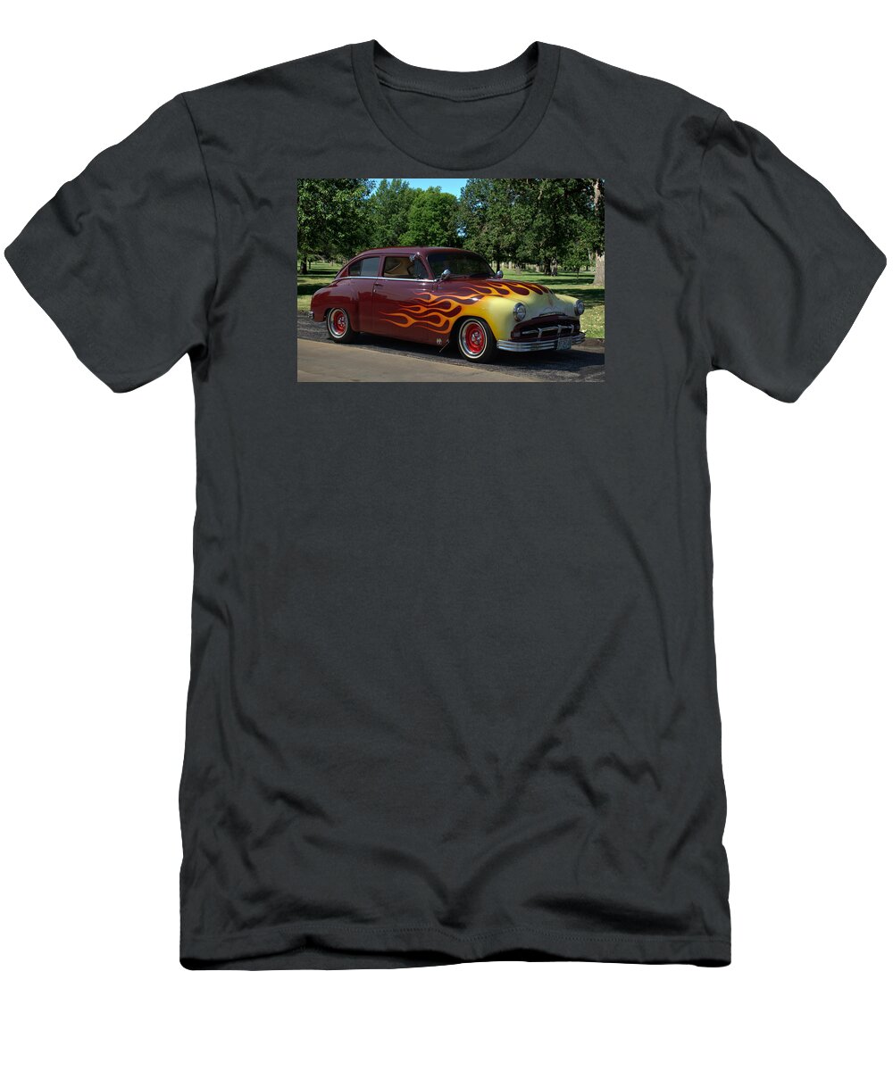 1952 T-Shirt featuring the photograph 1952 Plymouth Concord Custom by Tim McCullough
