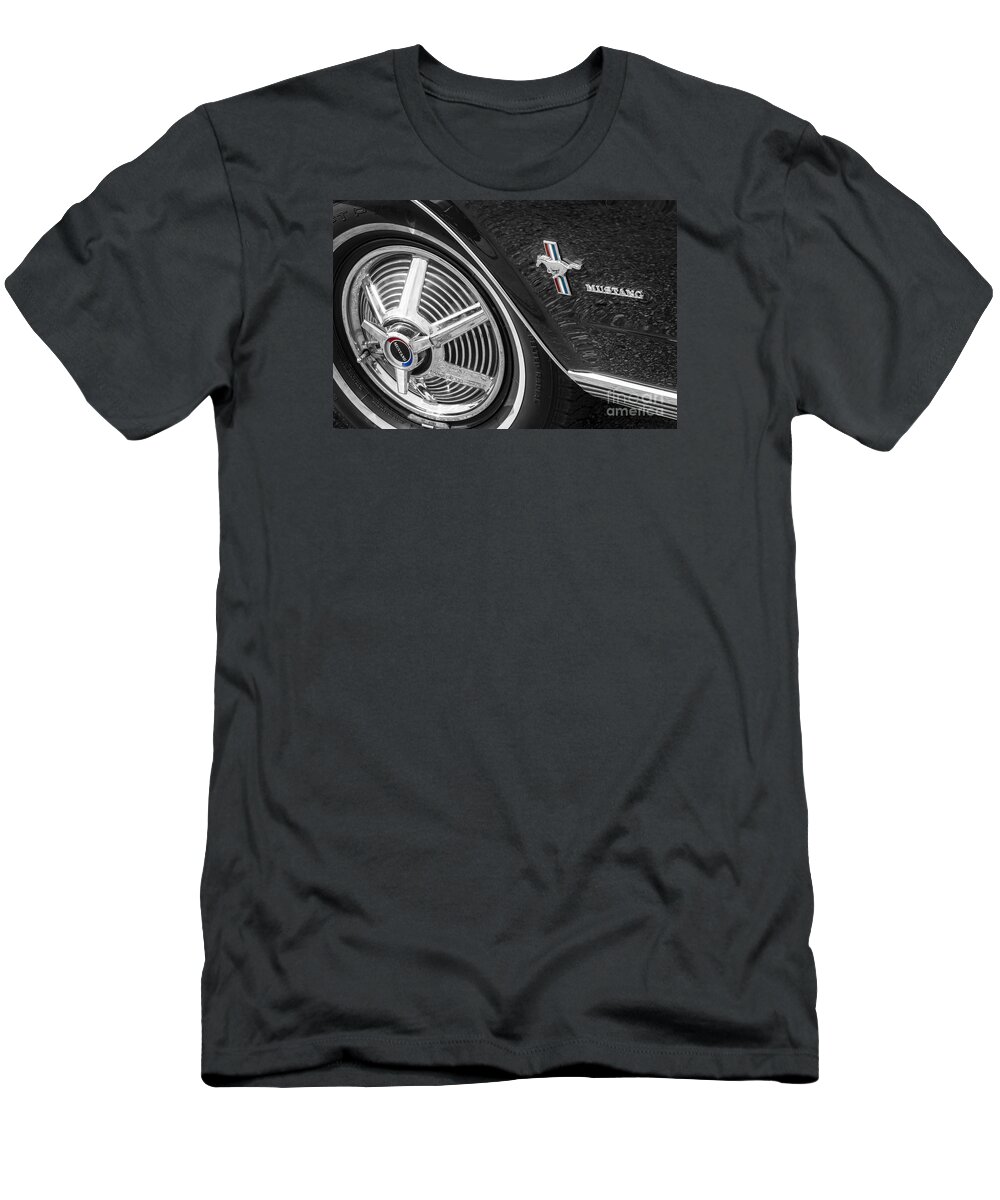 Ford T-Shirt featuring the photograph 1964 Mustang by Dennis Hedberg