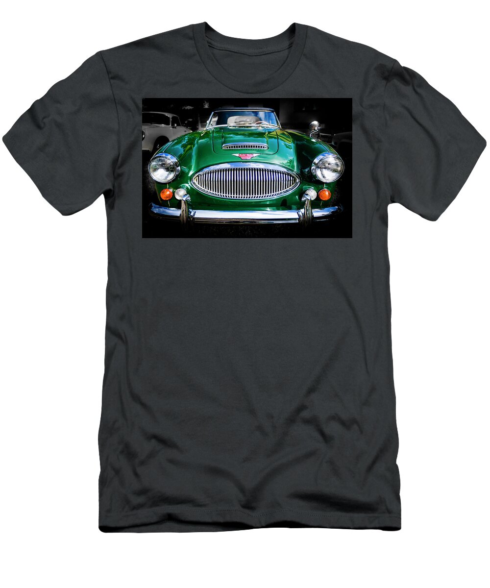 Austin Healey T-Shirt featuring the photograph 1967 Austin Healey 3000 Mk III BJ8 by Jack R Perry