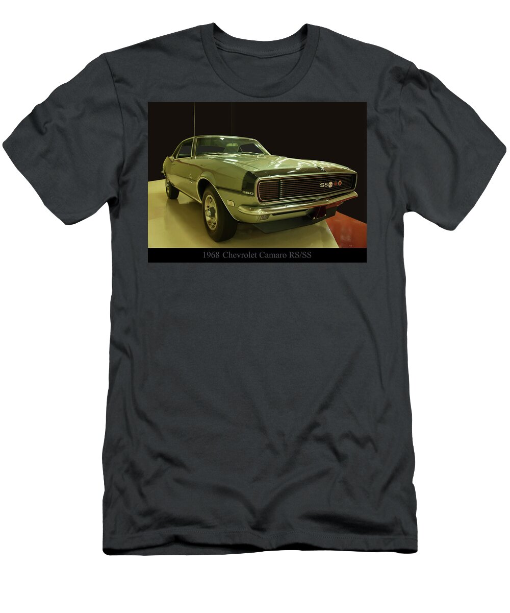 1968 Chevy Camaro Rs-ss T-Shirt featuring the photograph 1968 Chevy Camaro RS-SS by Flees Photos