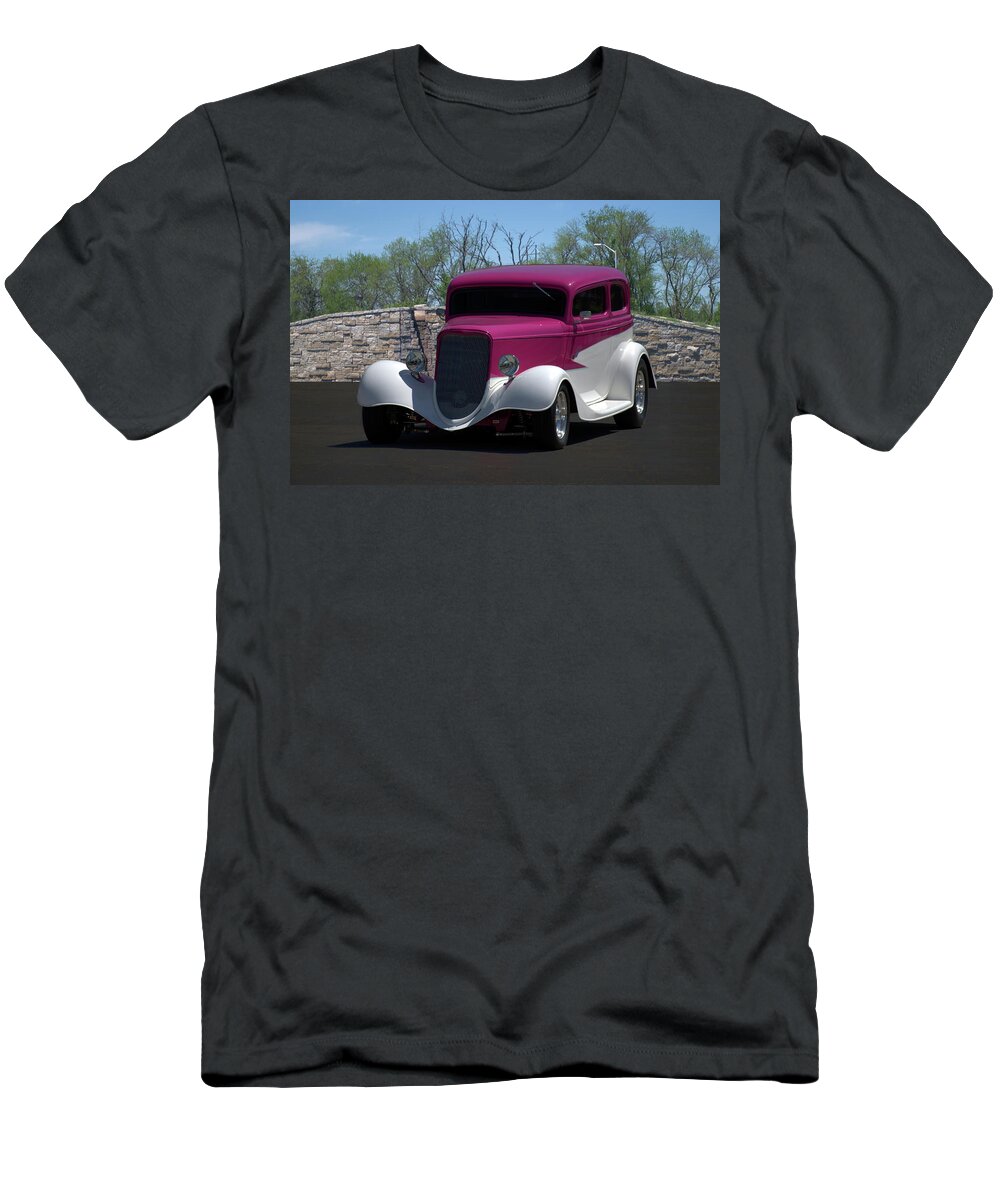 1933 T-Shirt featuring the photograph 1933 Ford Vicky by Tim McCullough