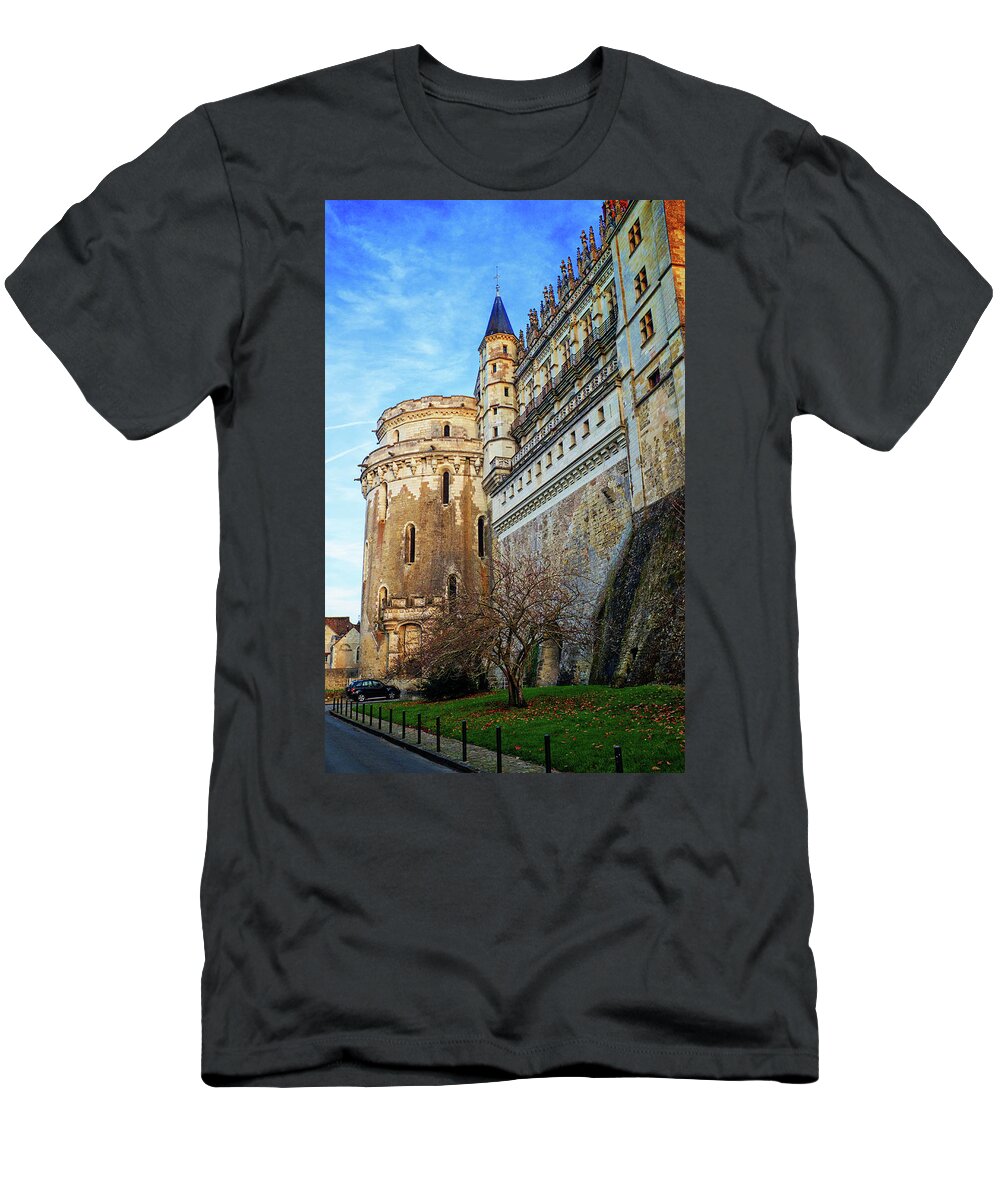 Chateau T-Shirt featuring the photograph Chateau d'Amboise #2 by Hugh Smith