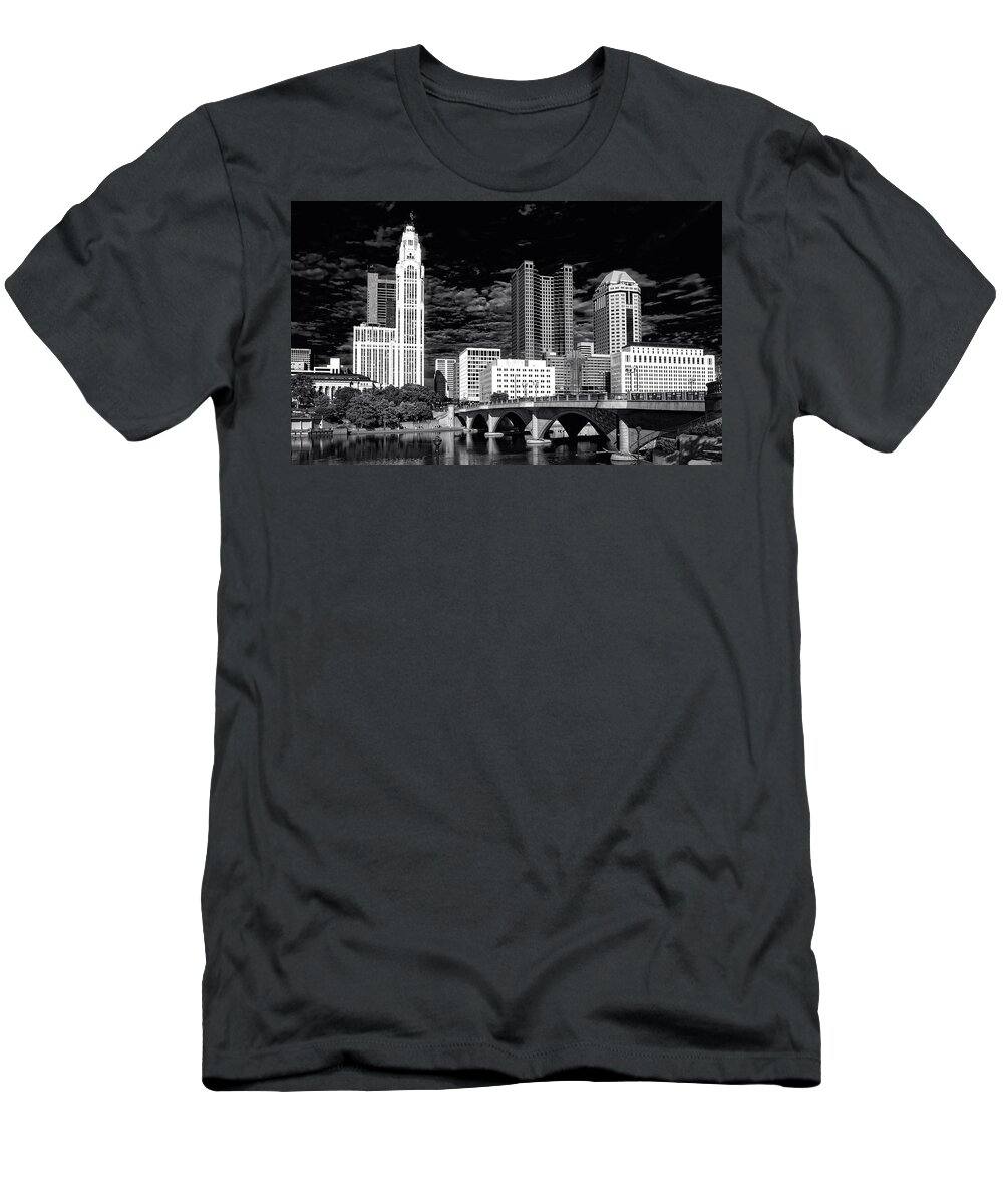 Columbus T-Shirt featuring the photograph Columbus Ohio #2 by Mountain Dreams