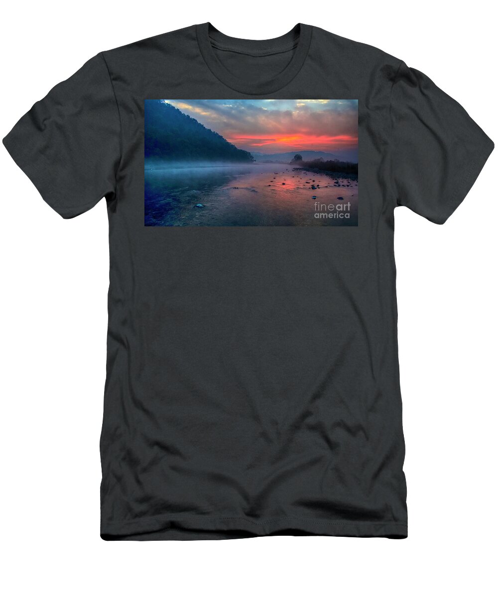 Sunrise T-Shirt featuring the photograph Dawn #2 by Pravine Chester