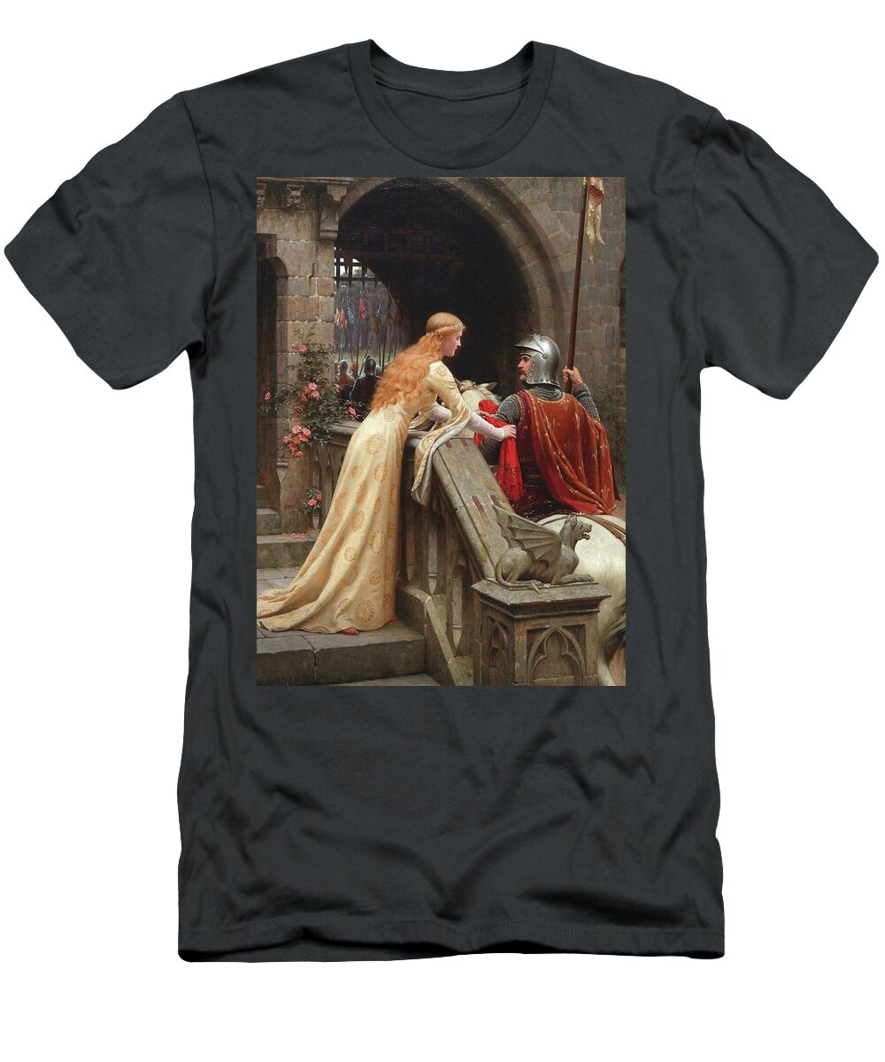 God Speed T-Shirt featuring the painting God Speed by Edmund Blair Leighton