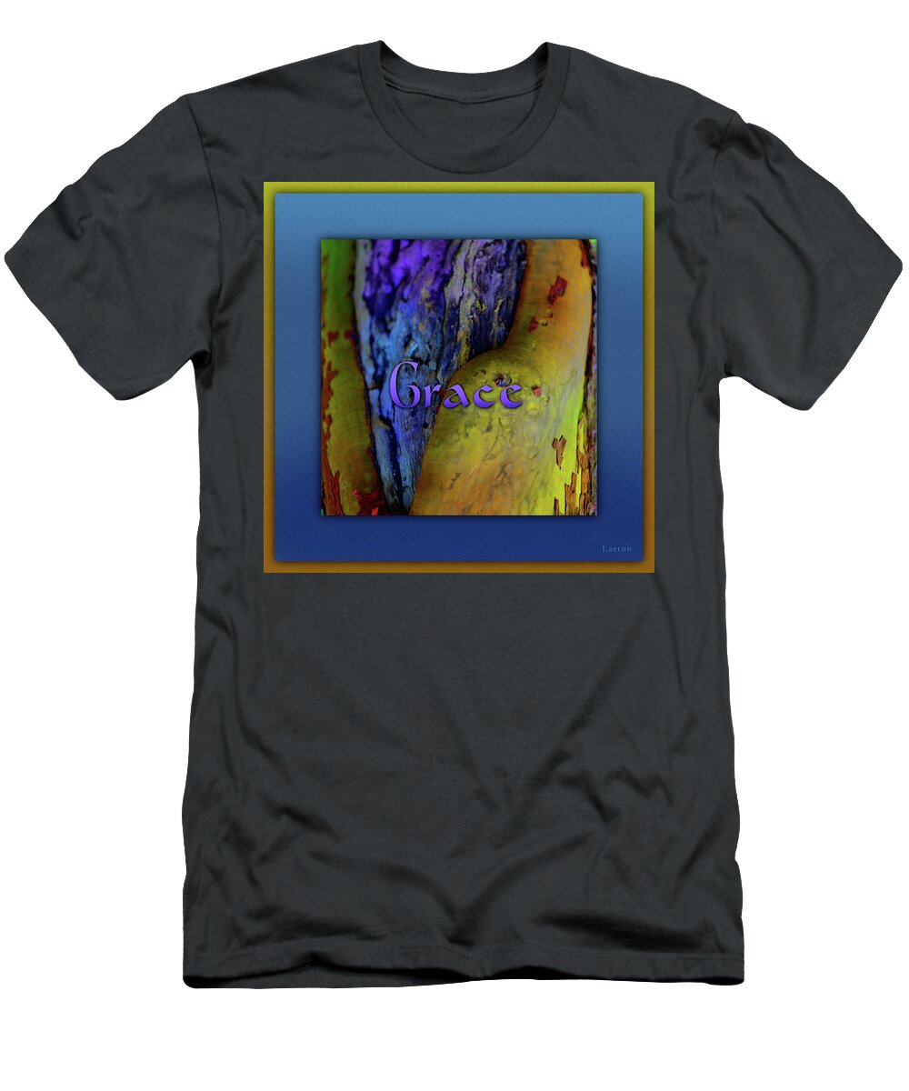 Grace T-Shirt featuring the digital art Grace #2 by Richard Laeton