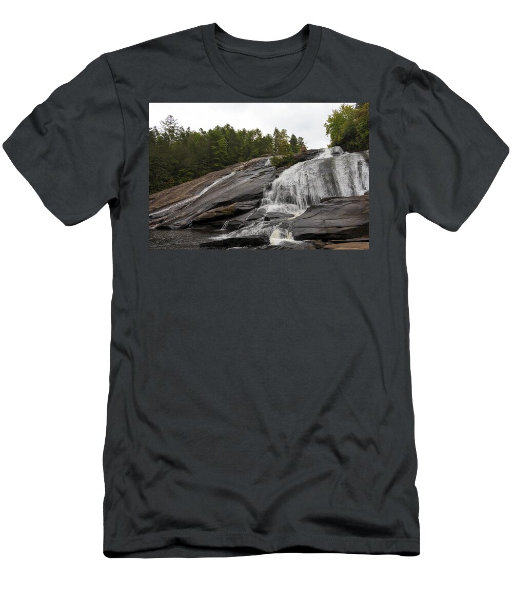 Autumn T-Shirt featuring the photograph High Falls #2 by Travis Rogers