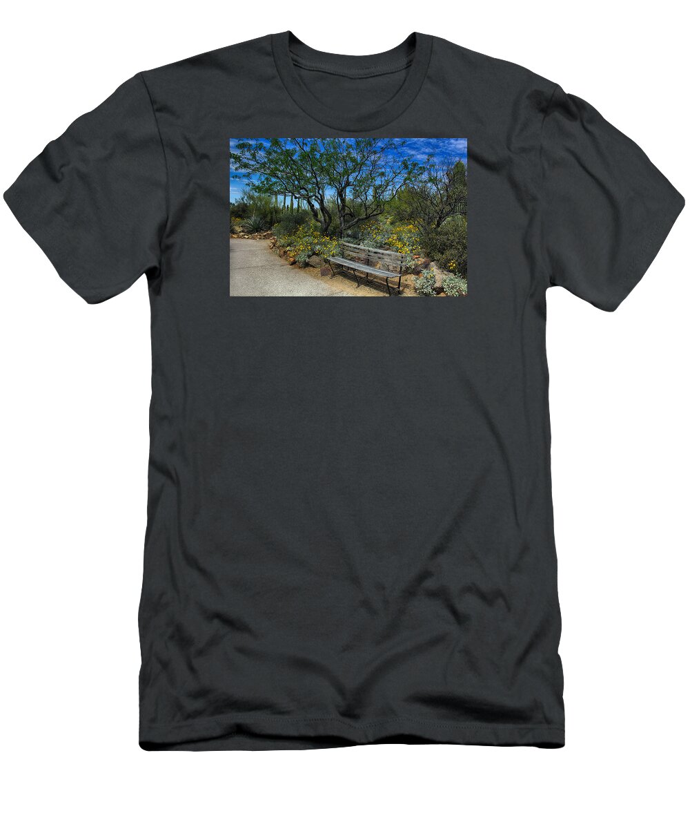 Landscapes T-Shirt featuring the photograph Peaceful Moment #3 by Elaine Malott