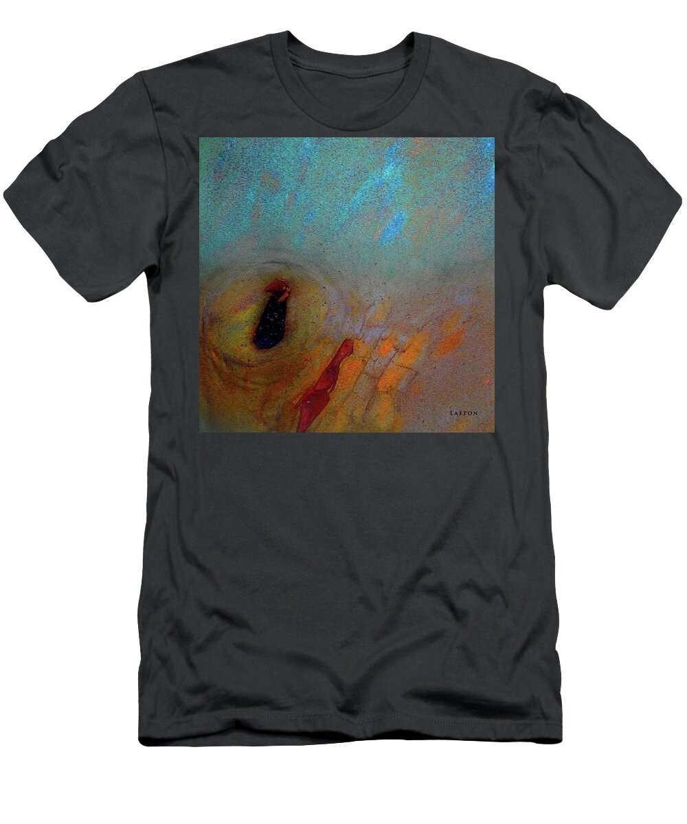 Abstract T-Shirt featuring the digital art Purification #2 by Richard Laeton