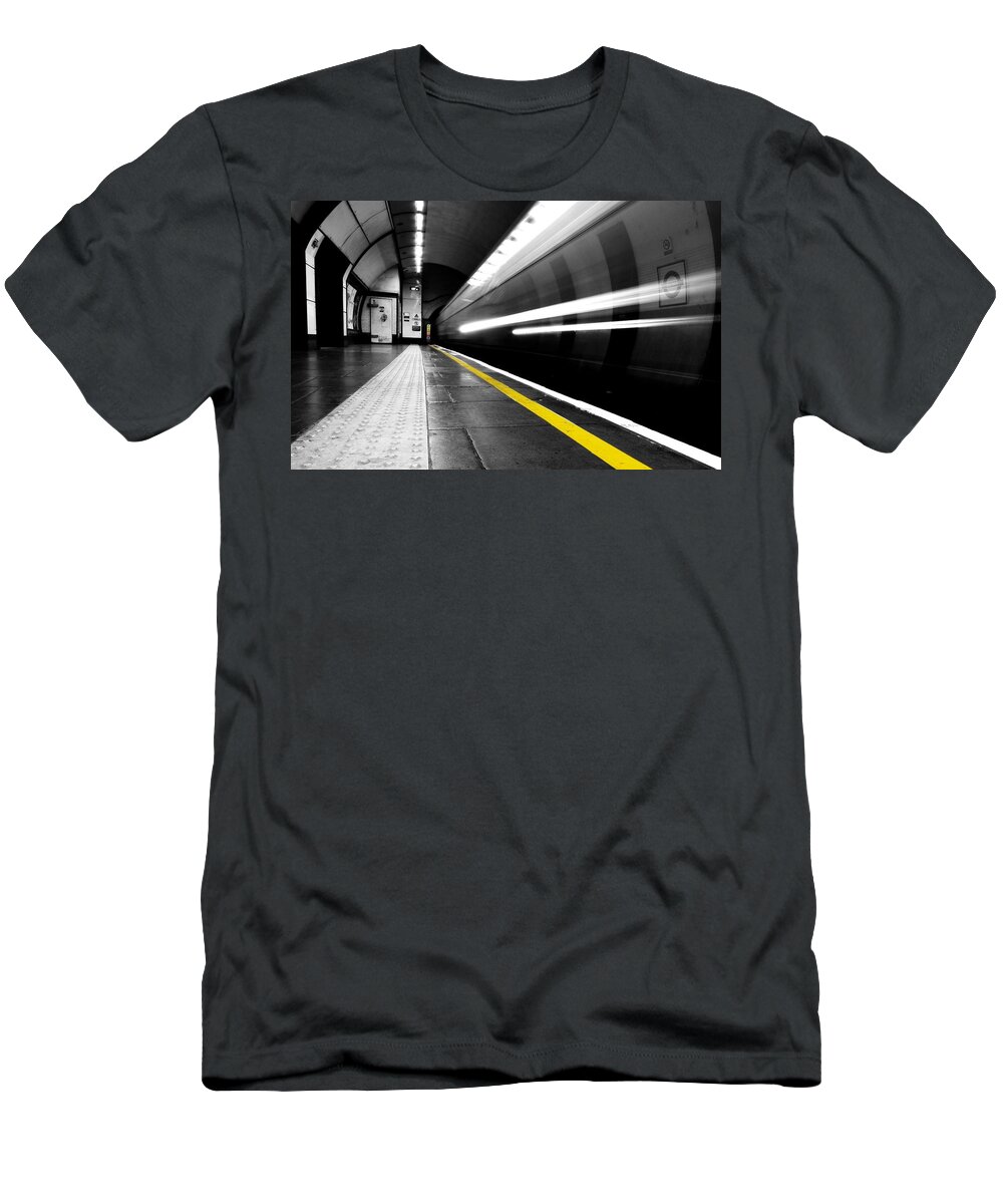 Subway T-Shirt featuring the photograph Subway #2 by Mariel Mcmeeking