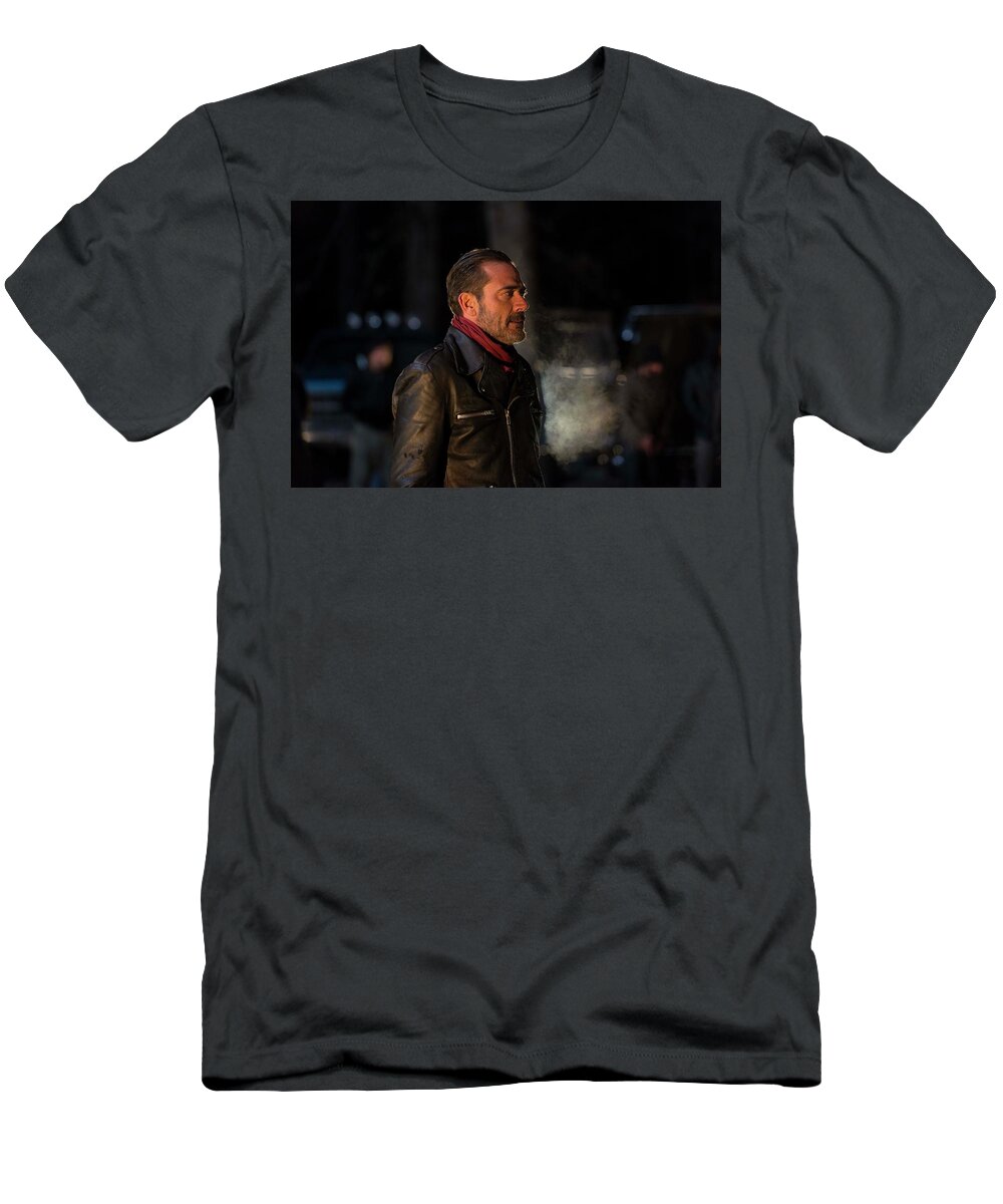 The Walking Dead T-Shirt featuring the digital art The Walking Dead #2 by Maye Loeser