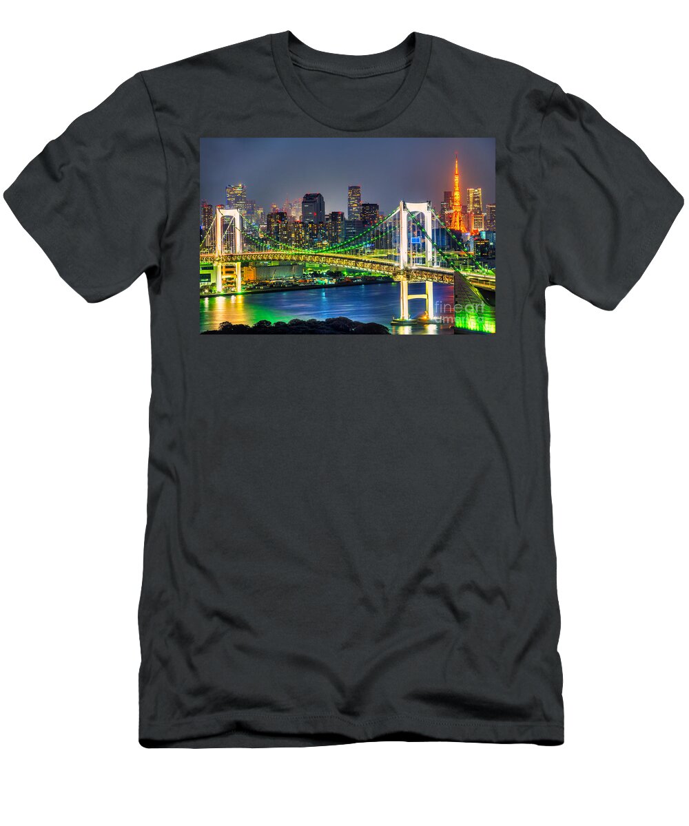 Tokyo T-Shirt featuring the photograph Tokyo - Japan #2 by Luciano Mortula