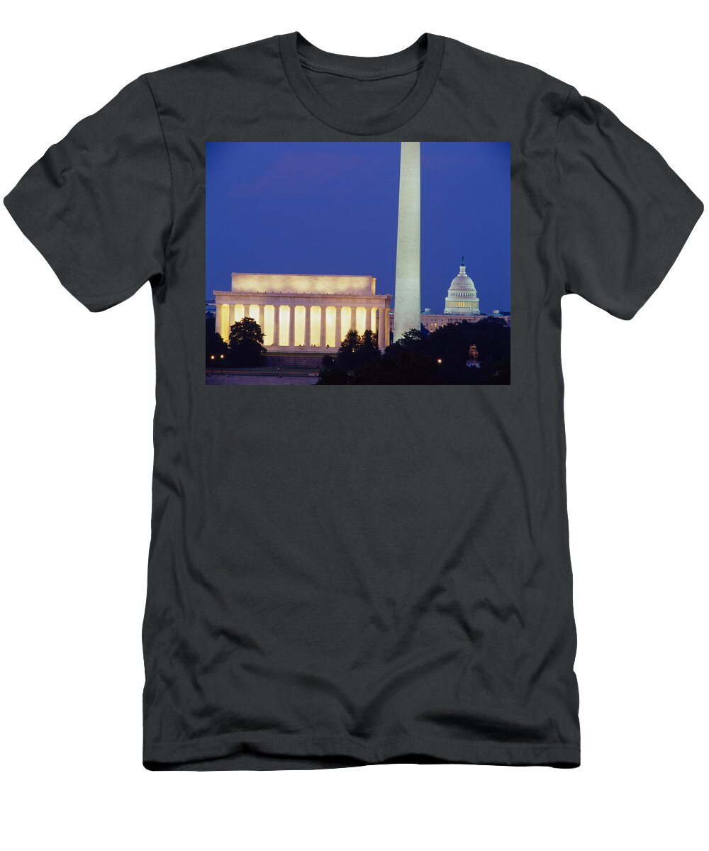 Photography T-Shirt featuring the photograph Washington Dc #2 by Panoramic Images