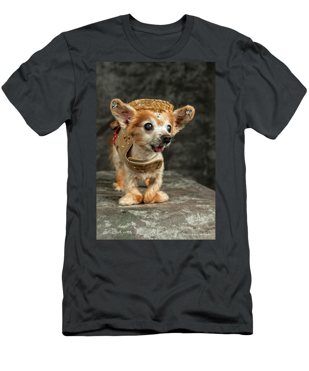 Gizmo T-Shirt featuring the photograph 20170804_ceh1155 by Christopher Holmes