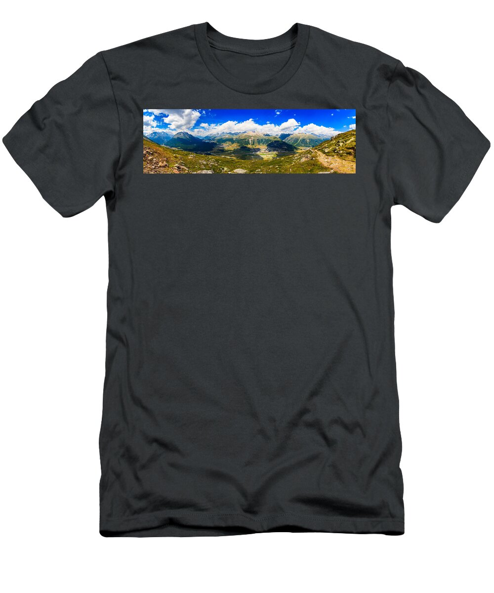 Bavarian T-Shirt featuring the photograph Swiss Mountains #25 by Raul Rodriguez