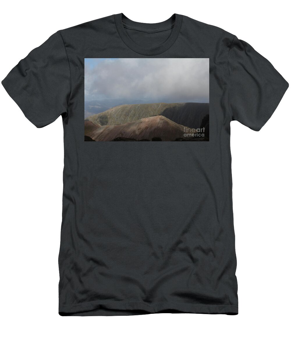 Ben Nevis T-Shirt featuring the photograph Ben nevis #3 by David Grant
