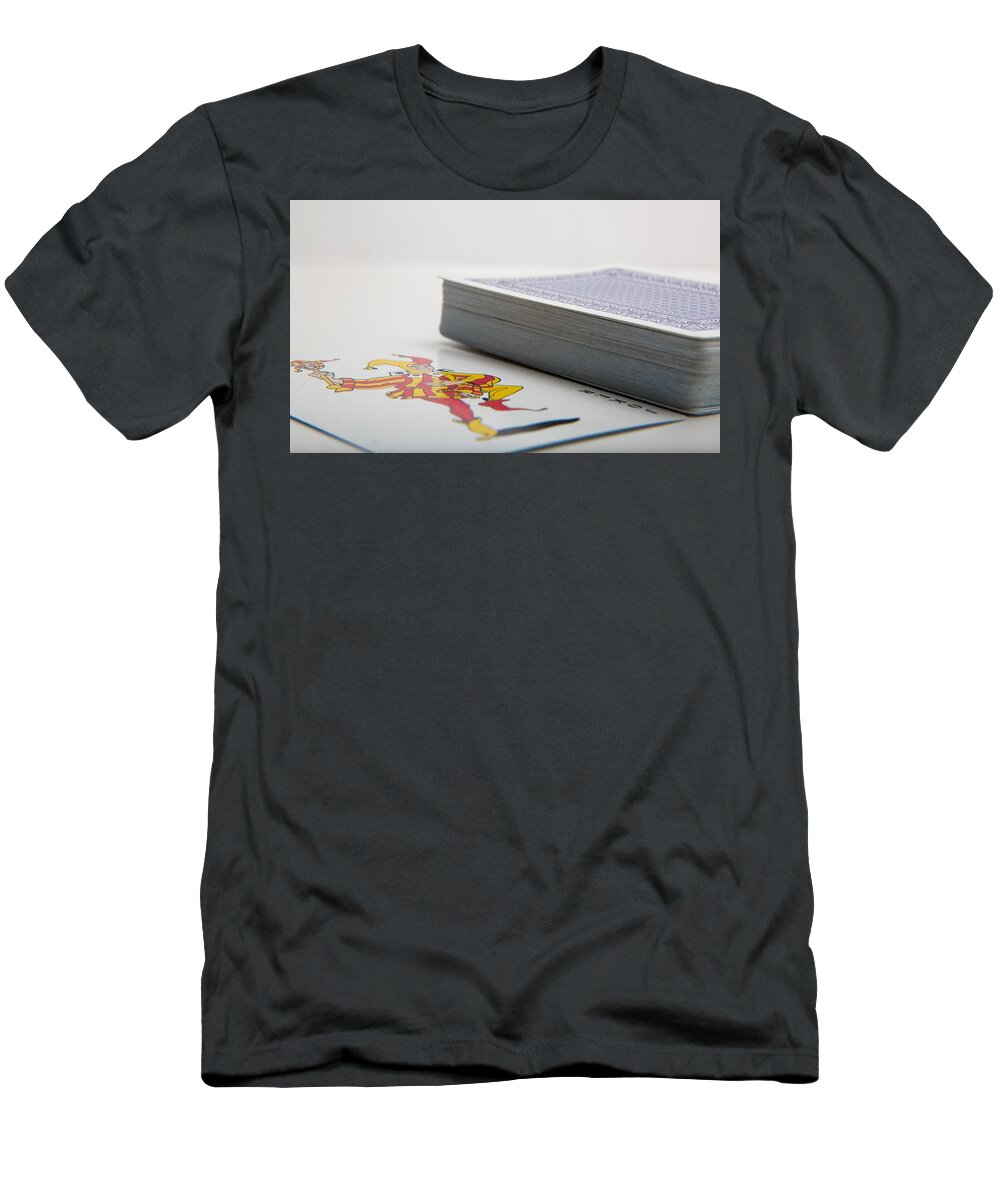Card T-Shirt featuring the digital art Card #3 by Super Lovely