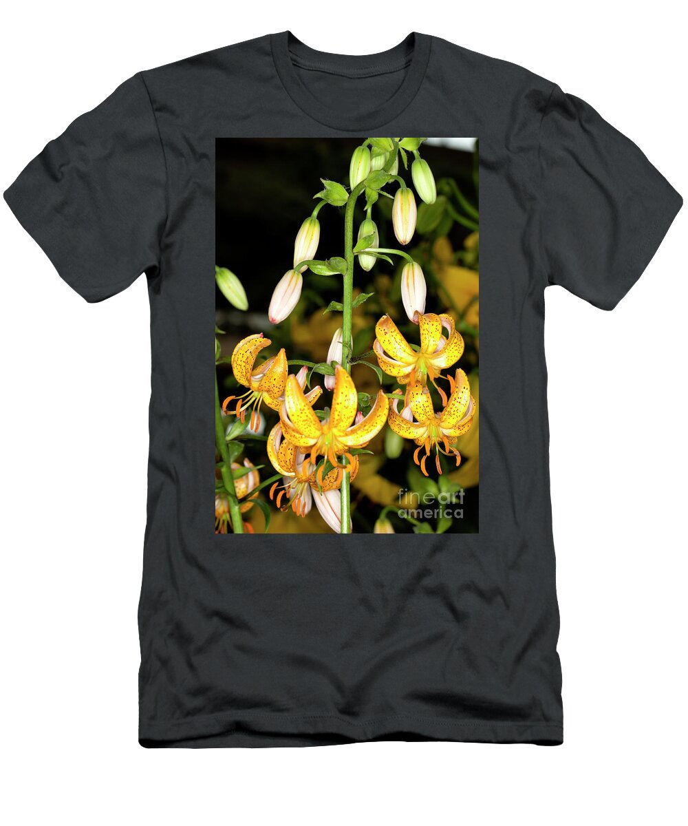 Martagon Lily T-Shirt featuring the photograph Martagon Lily #3 by Anthony Totah