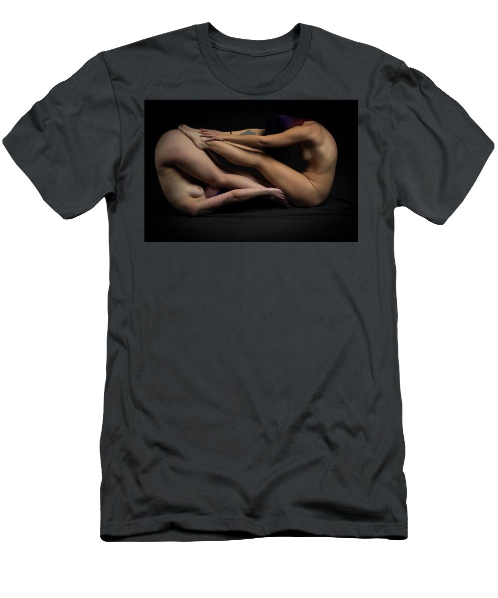 Sexy T-Shirt featuring the photograph Nude #3 by La Bella Vita Boudoir