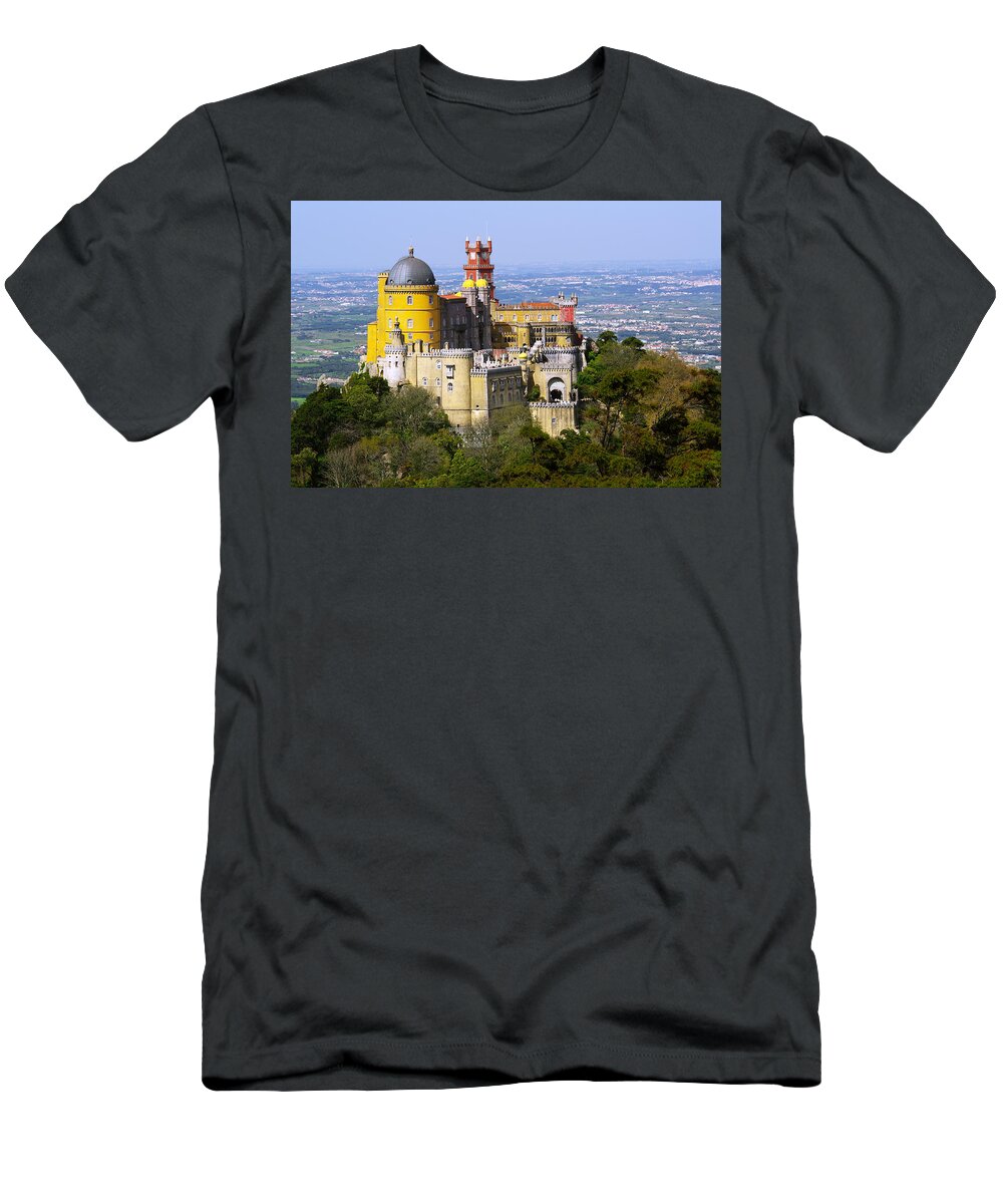 Arabian T-Shirt featuring the photograph Pena Palace #3 by Carlos Caetano