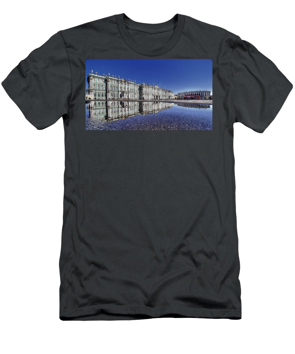 St. Petersburg Russia T-Shirt featuring the photograph St. Petersburg Russia by Paul James Bannerman