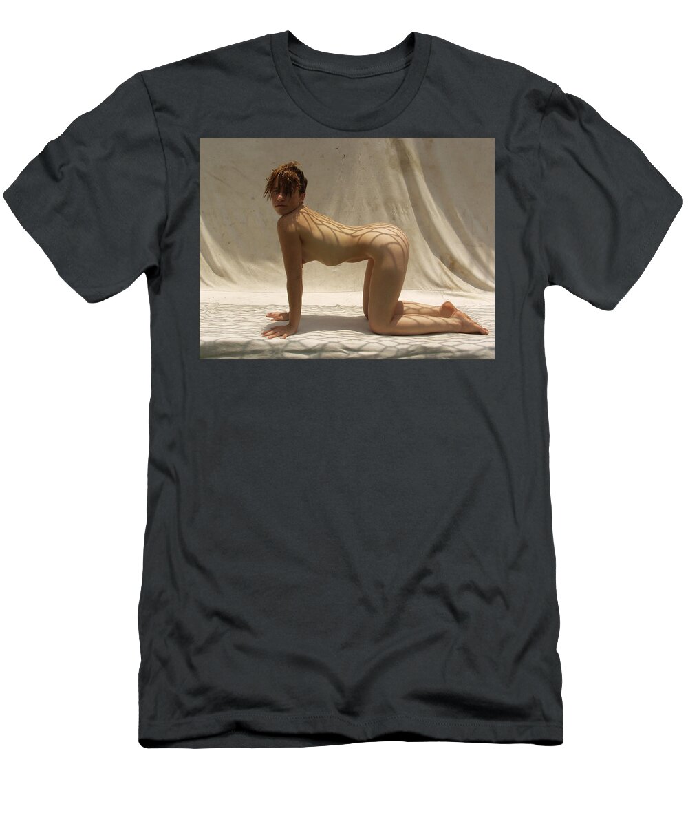  T-Shirt featuring the photograph The Net #3 by Lucky Cole