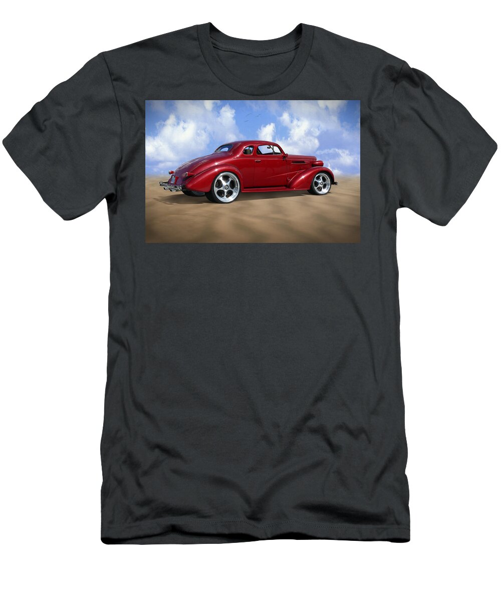 Transportation T-Shirt featuring the photograph 37 Chevy Coupe by Mike McGlothlen