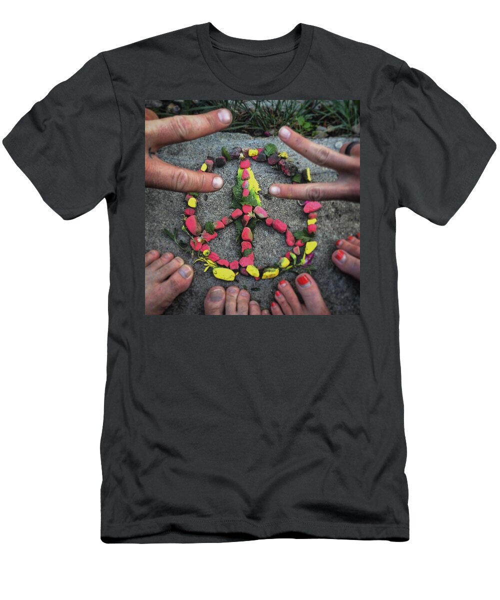 Beautiful T-Shirt featuring the photograph Friends by Shawn Gordon