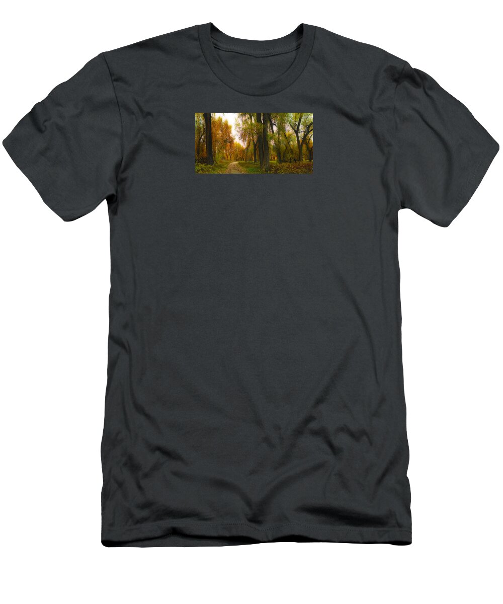 Trees T-Shirt featuring the photograph 3989 by Peter Holme III