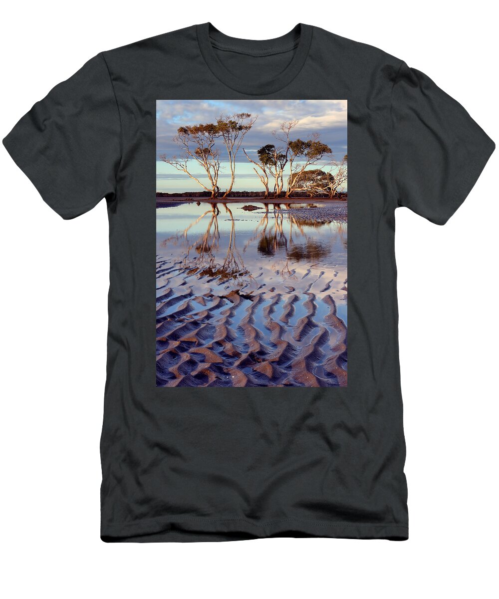 Beachmere T-Shirt featuring the photograph Beachmere #4 by Robert Charity