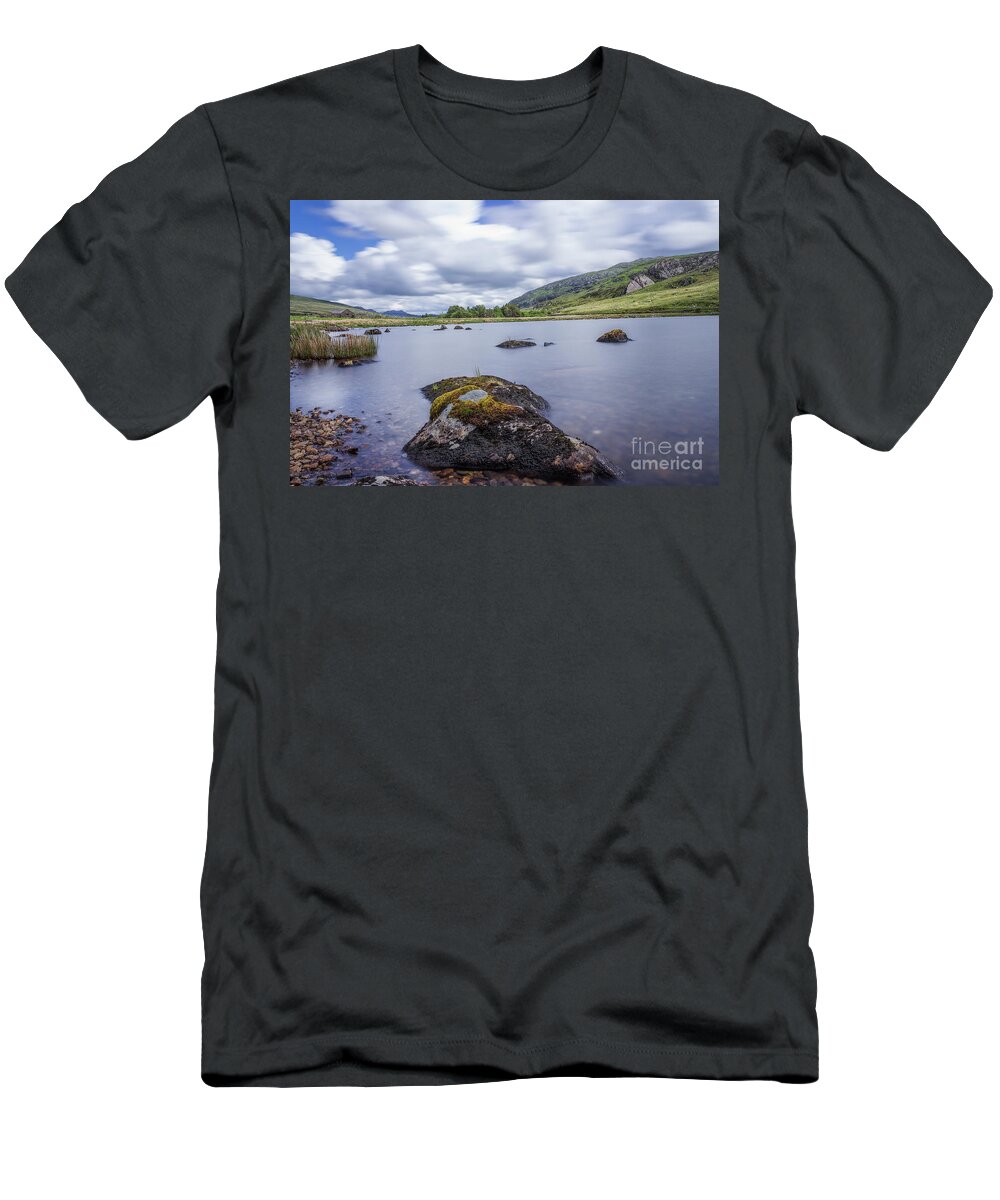 Wales T-Shirt featuring the photograph Llyn Ogwen #4 by Ian Mitchell