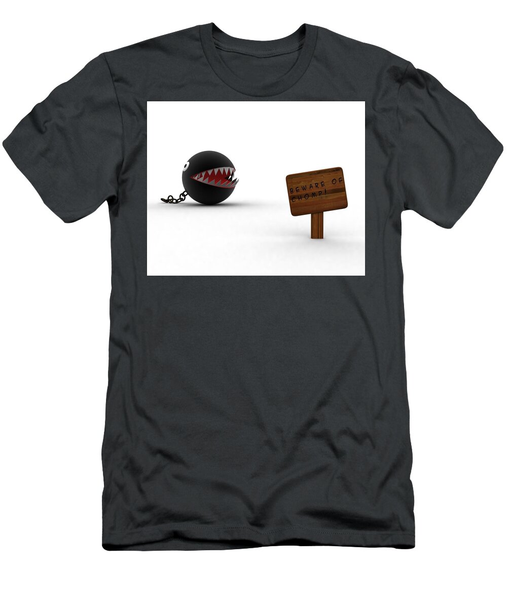 Mario T-Shirt featuring the digital art Mario #4 by Maye Loeser