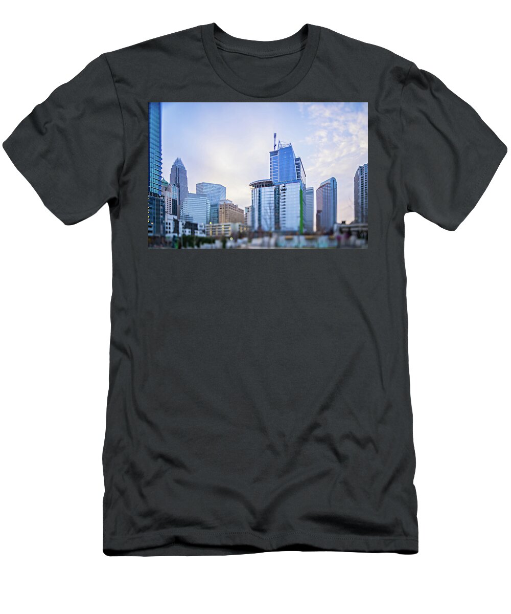 Charlotte T-Shirt featuring the photograph Spring Time In Charlotte North Carolina #4 by Alex Grichenko
