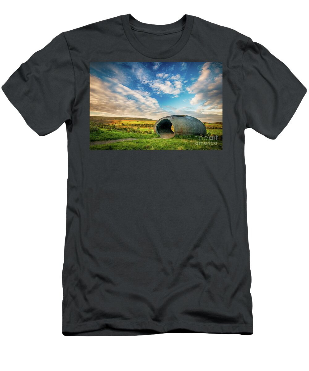 Atom T-Shirt featuring the photograph Atom Panopticon by Mariusz Talarek