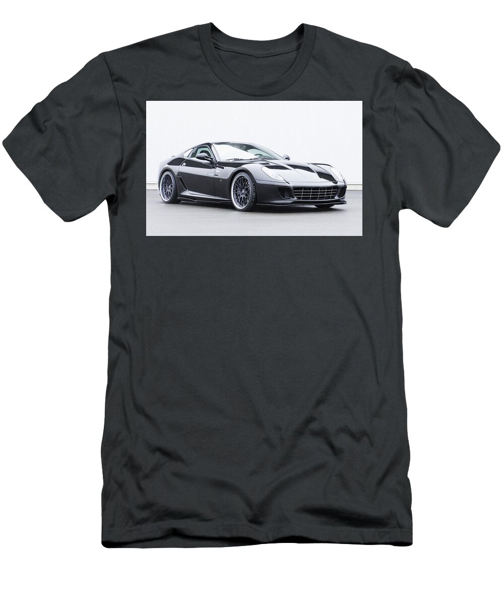 Ferrari T-Shirt featuring the photograph Ferrari #5 by Jackie Russo