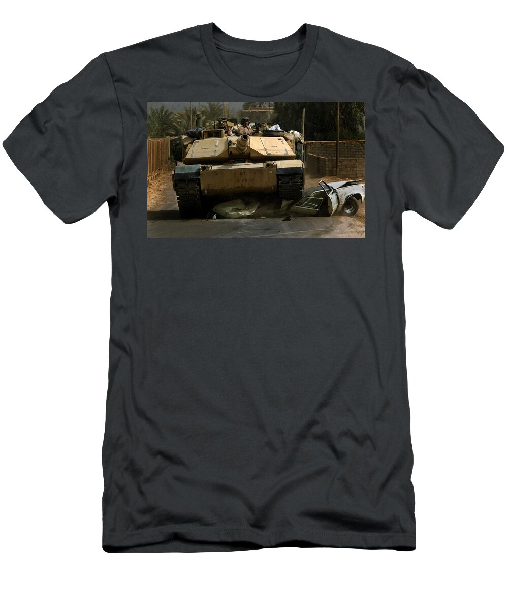 Tank T-Shirt featuring the photograph Tank #5 by Jackie Russo
