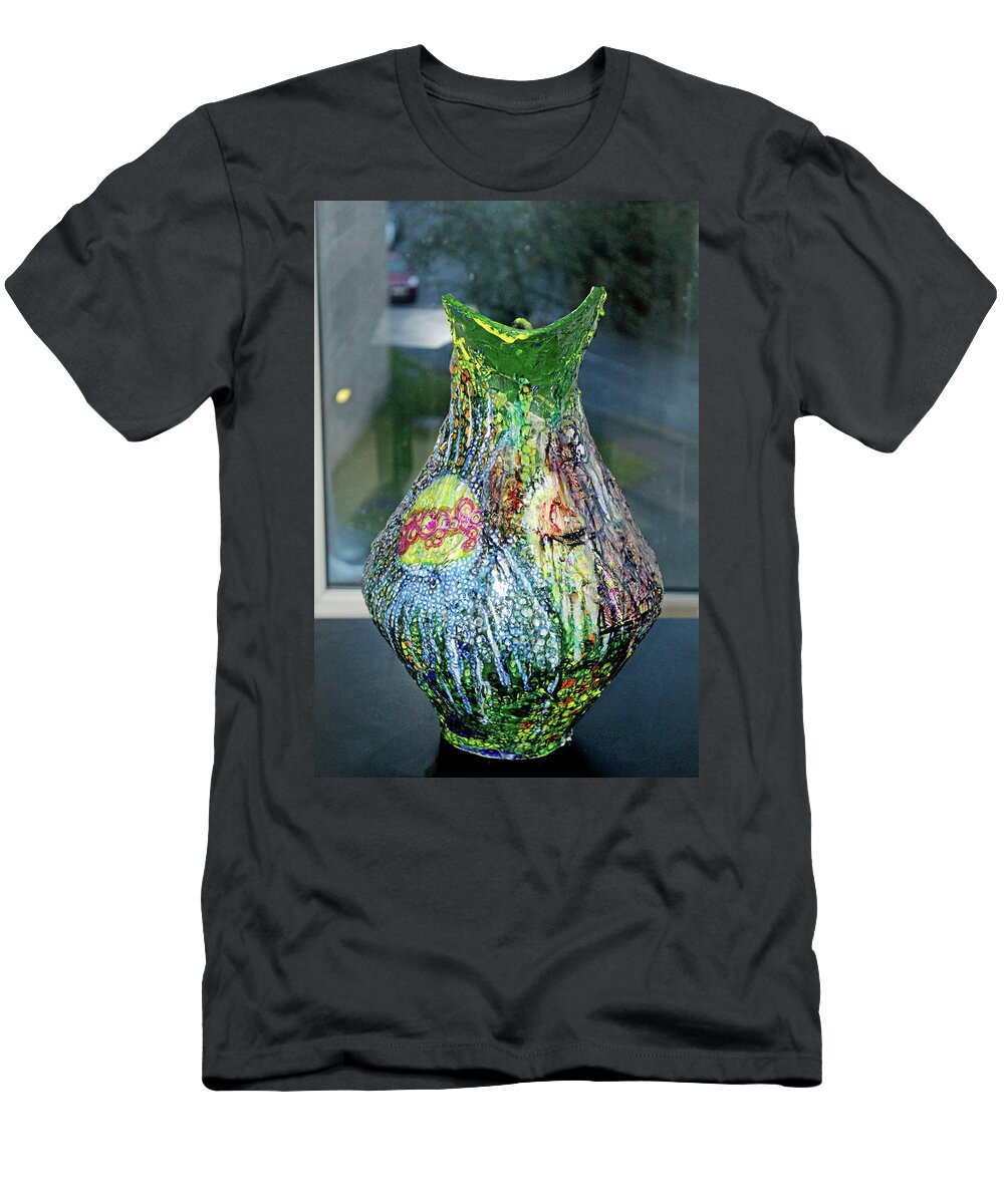Jesus T-Shirt featuring the ceramic art Five Wise Virgins view two #6 by Gloria Ssali
