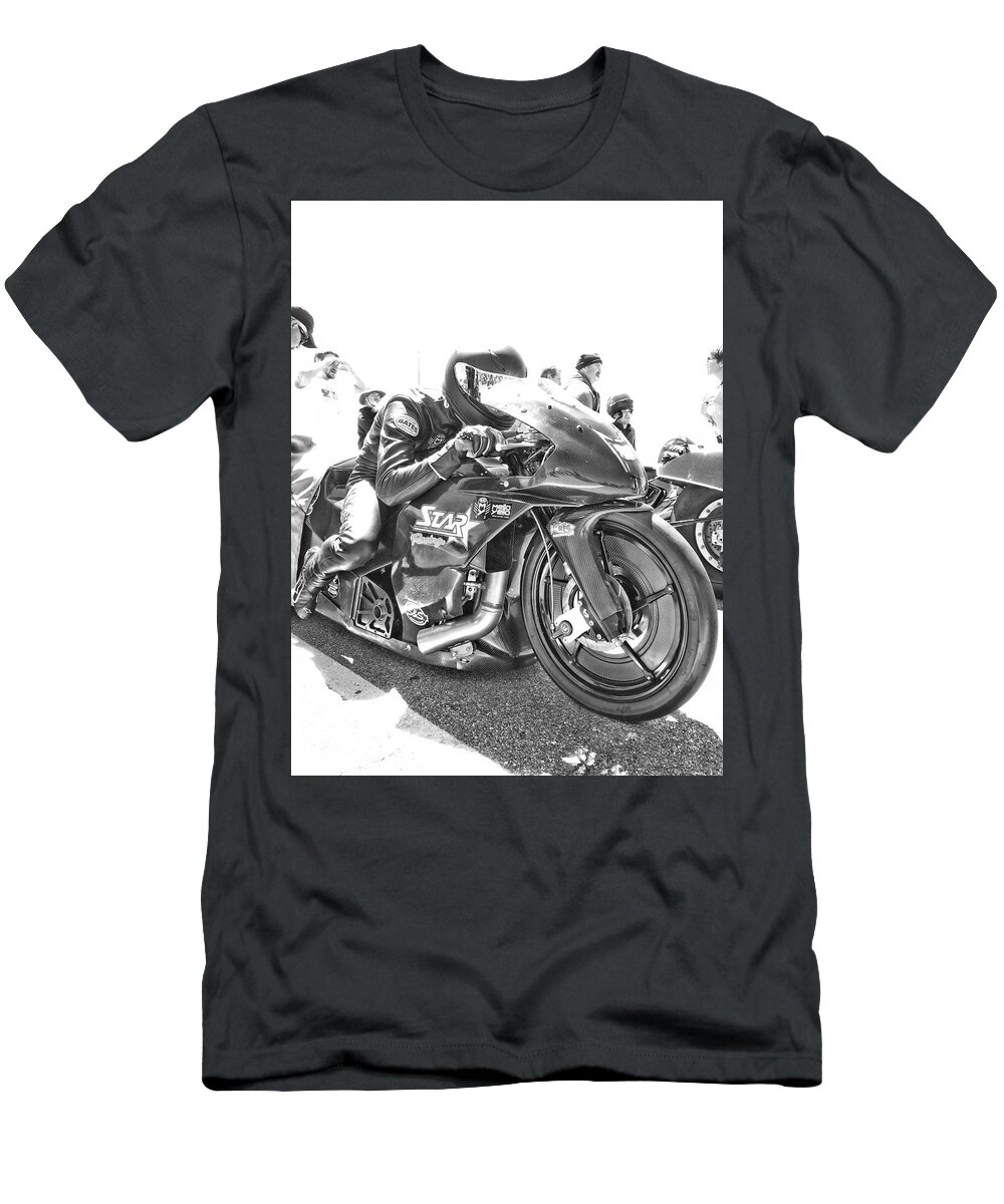 Manufacturers T-Shirt featuring the photograph Man Cup 4 08 2016 by JT #6 by Jack Norton
