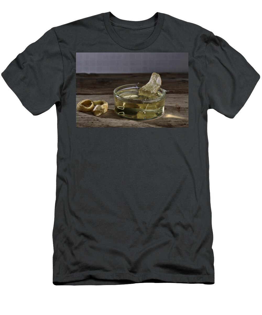 Simple Things T-Shirt featuring the photograph Simple Things - Potatoes #6 by Nailia Schwarz