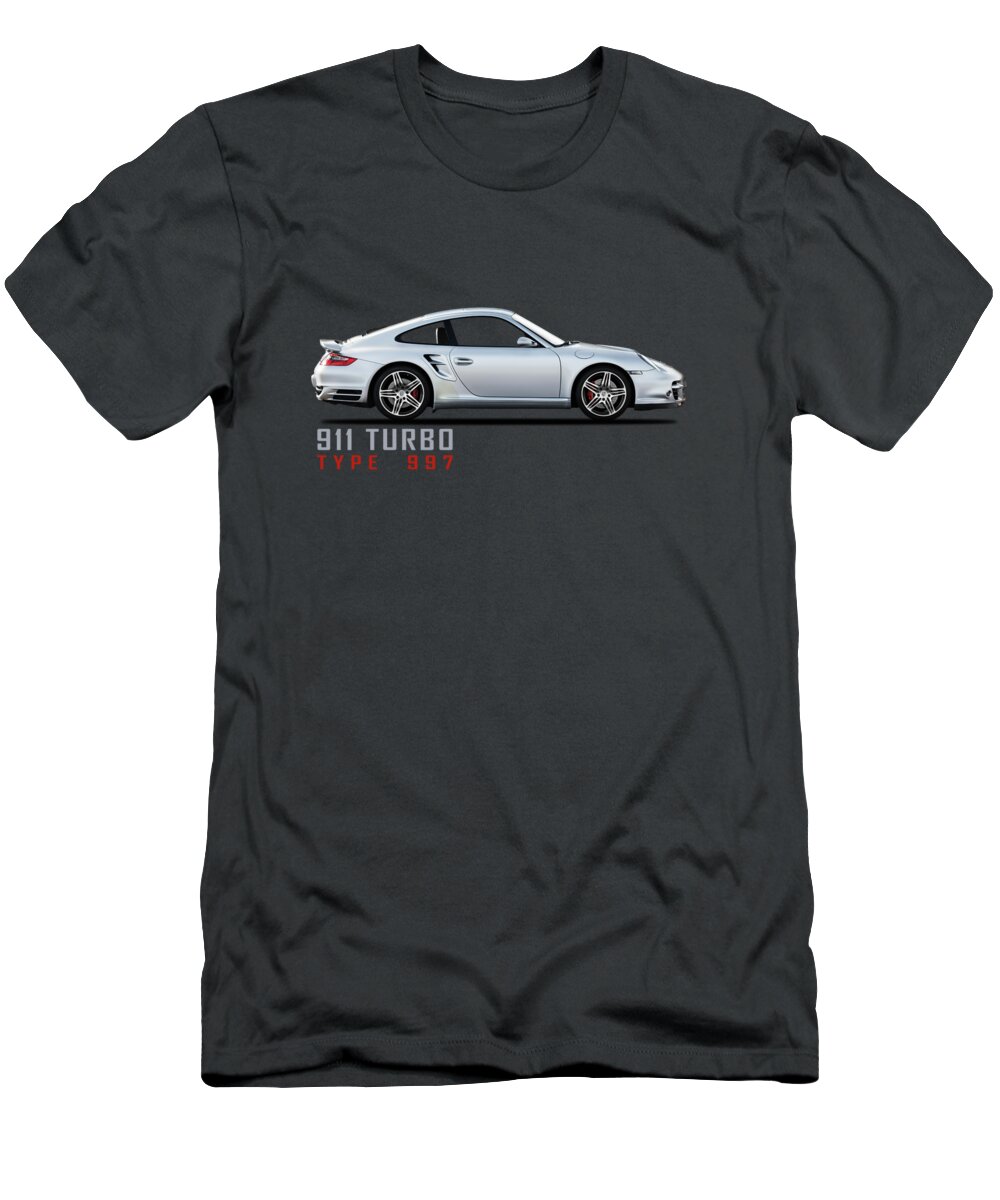 911 T-Shirt featuring the photograph 911 Turbo Type 997 by Mark Rogan