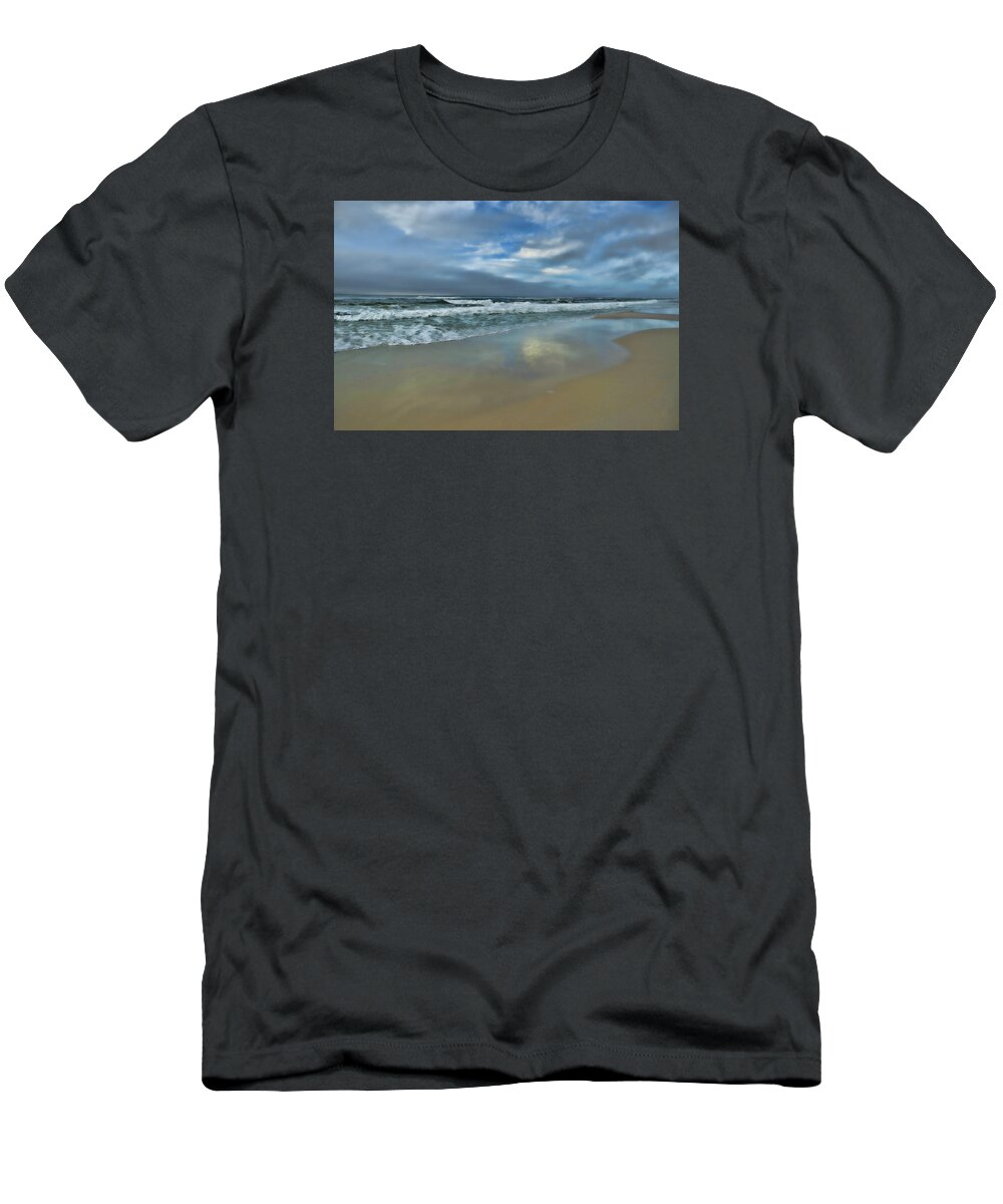 Beach T-Shirt featuring the photograph A Beautiful Day by Renee Hardison