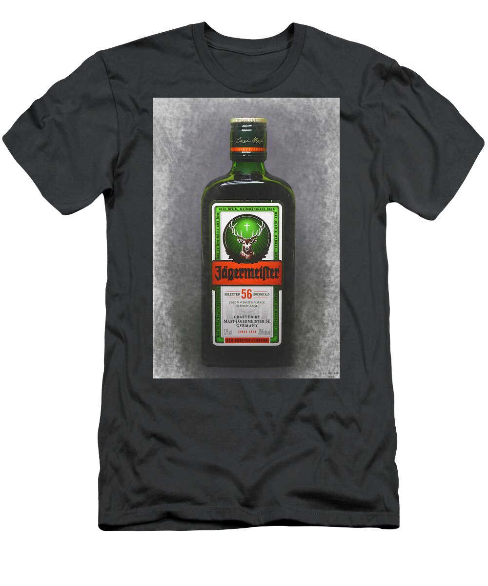 Jagermeister Black Jager Bottle T-Shirt 