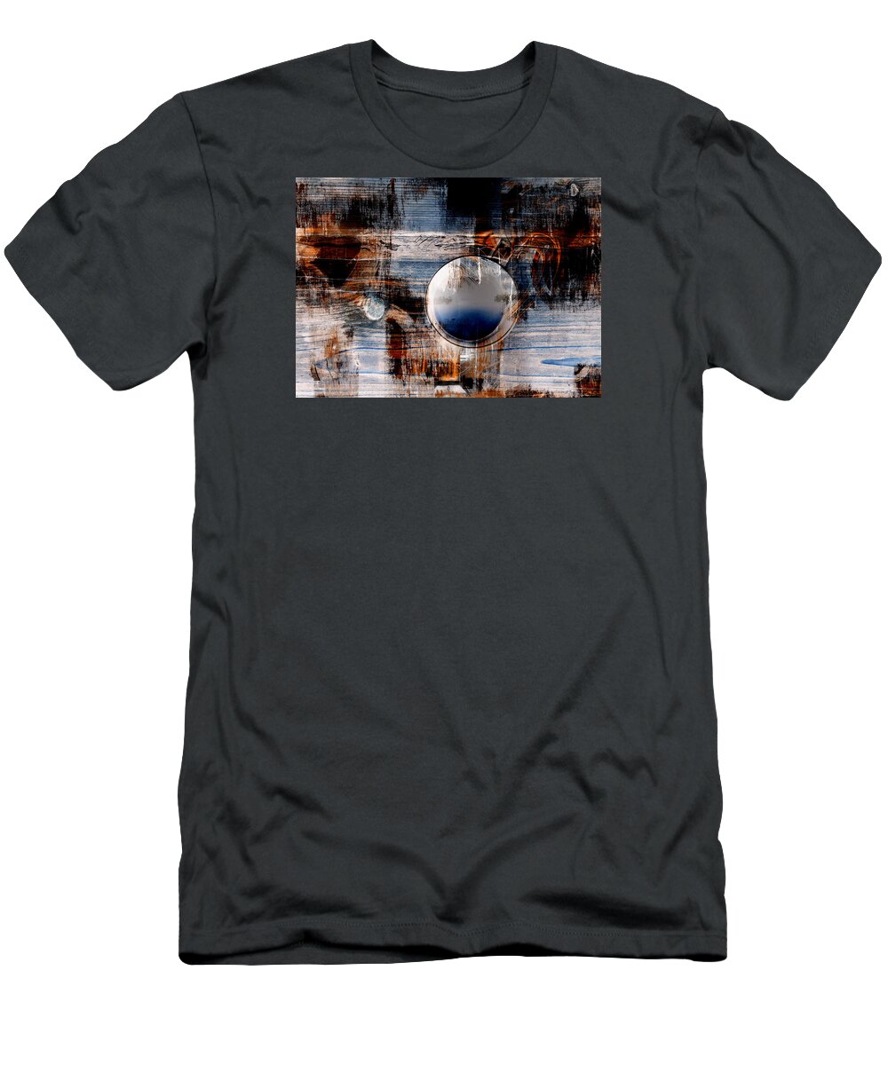 Abstract T-Shirt featuring the digital art A Cloud by Art Di