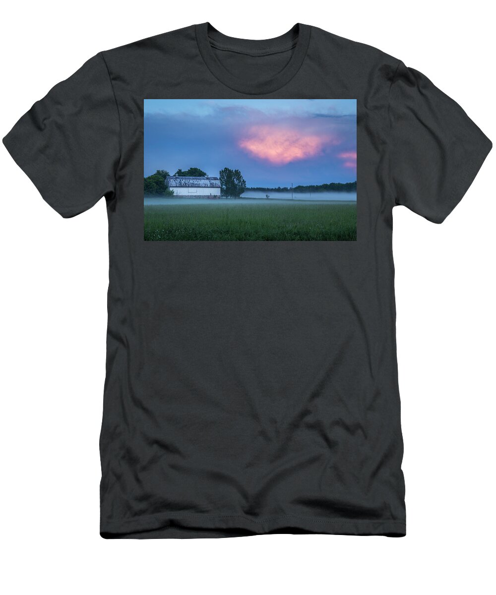 Storm Clouds T-Shirt featuring the photograph A Passing Spring Storm 2016-3 by Thomas Young