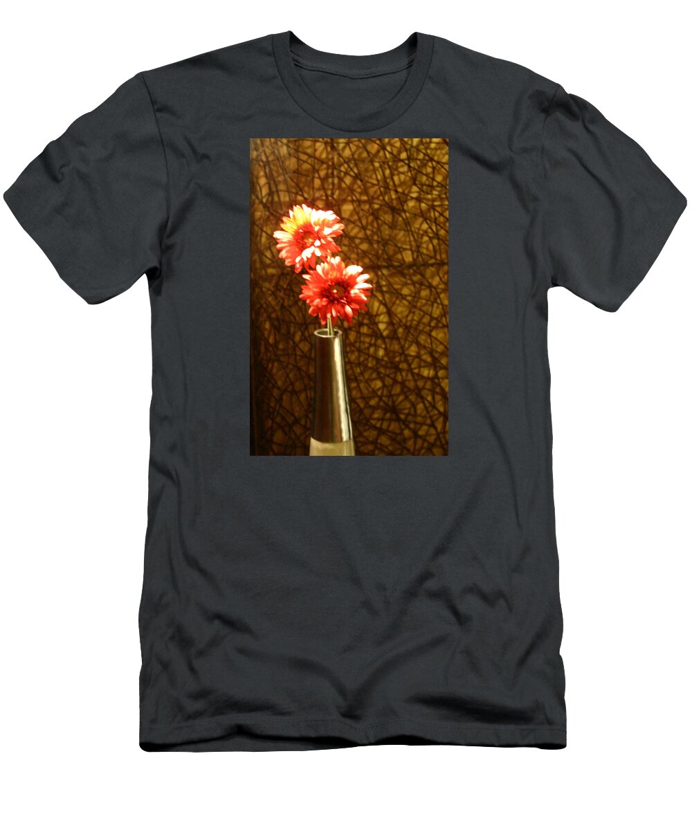 Flowers T-Shirt featuring the digital art A Perfect Vase by Joseph Coulombe
