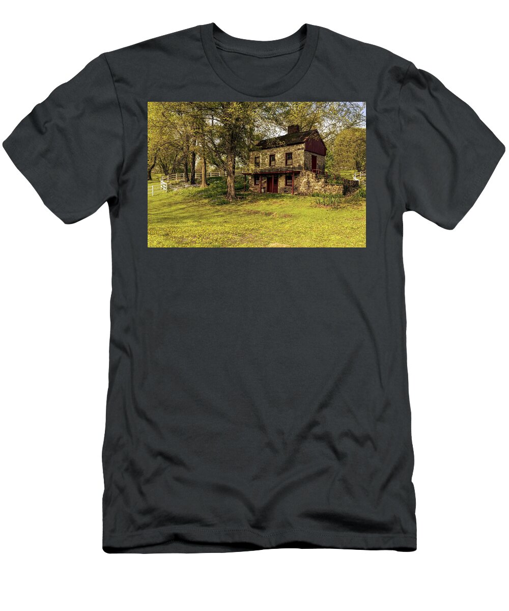 Home T-Shirt featuring the photograph A Place in Our Hearts by David Dehner